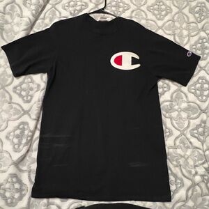 Size Large, Black Champion Mens Tshirt